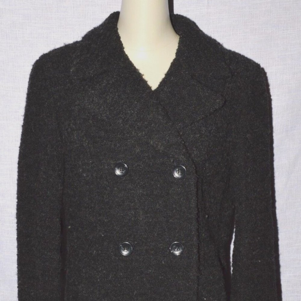 Utex Design Size 10 M Medium Black Charcoal Wool … - image 2